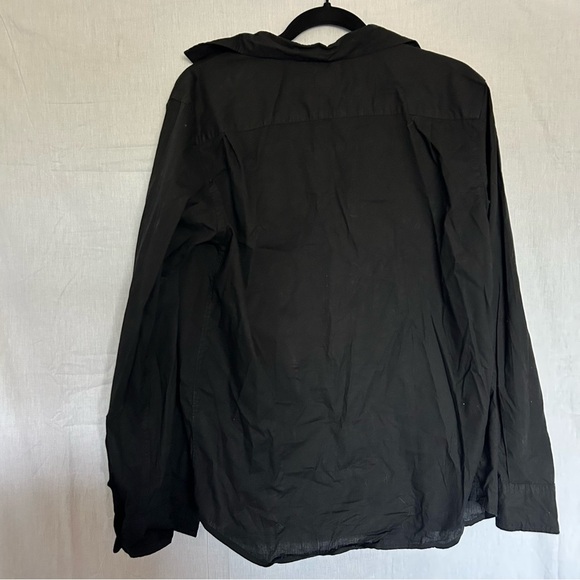 💙3 for $30💙 OLD NAVY Everyday Shirt Built in Flex Black Jack Button down - Picture 5 of 5